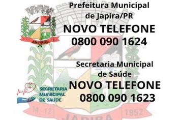 NOVOS TELEFONES