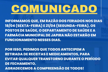 Comunicado Importante