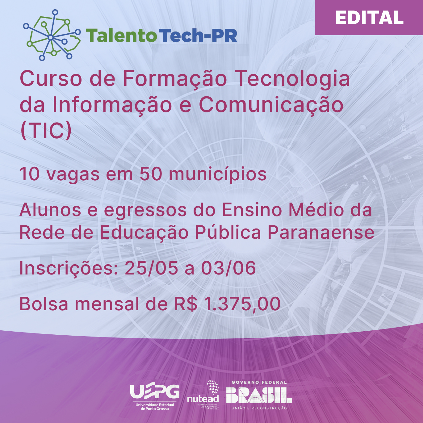 Projeto Talento Tech-PR em Japira.
