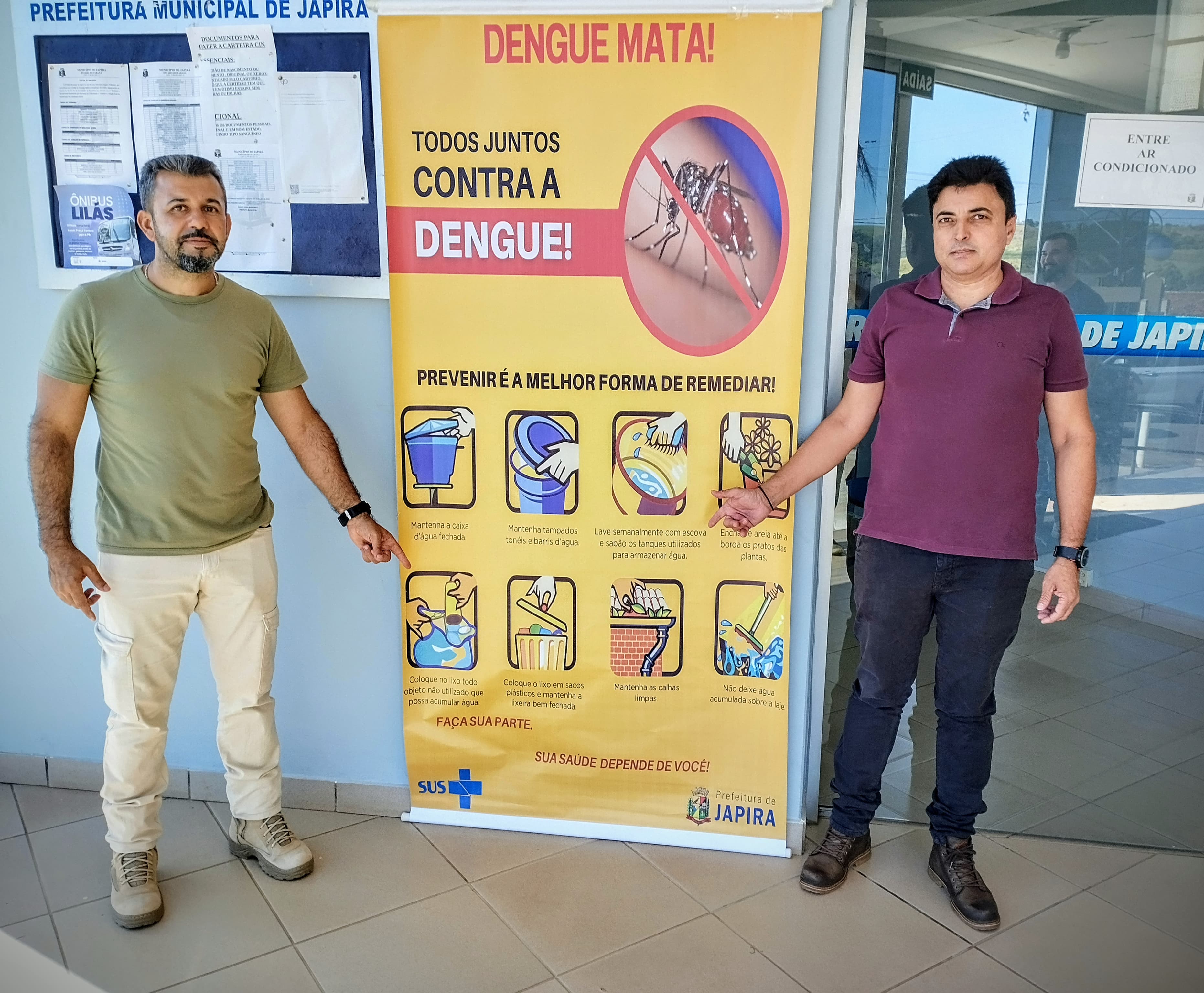 AÇÕES CONTRA A DENGUE