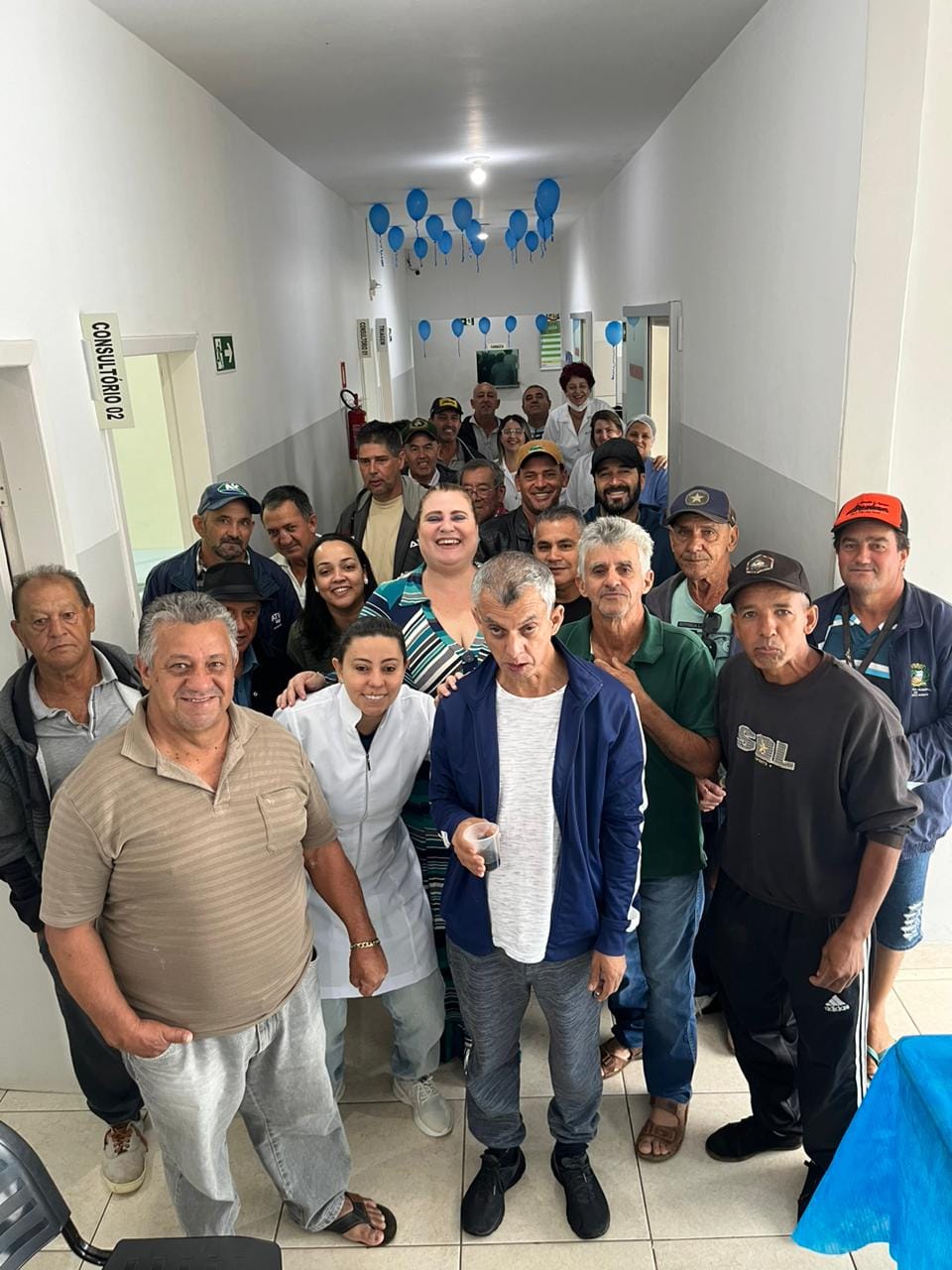 E hoje está acontecendo no Posto de Saúde Central de Japira o Dia D, NOVEMBRO AZUL
