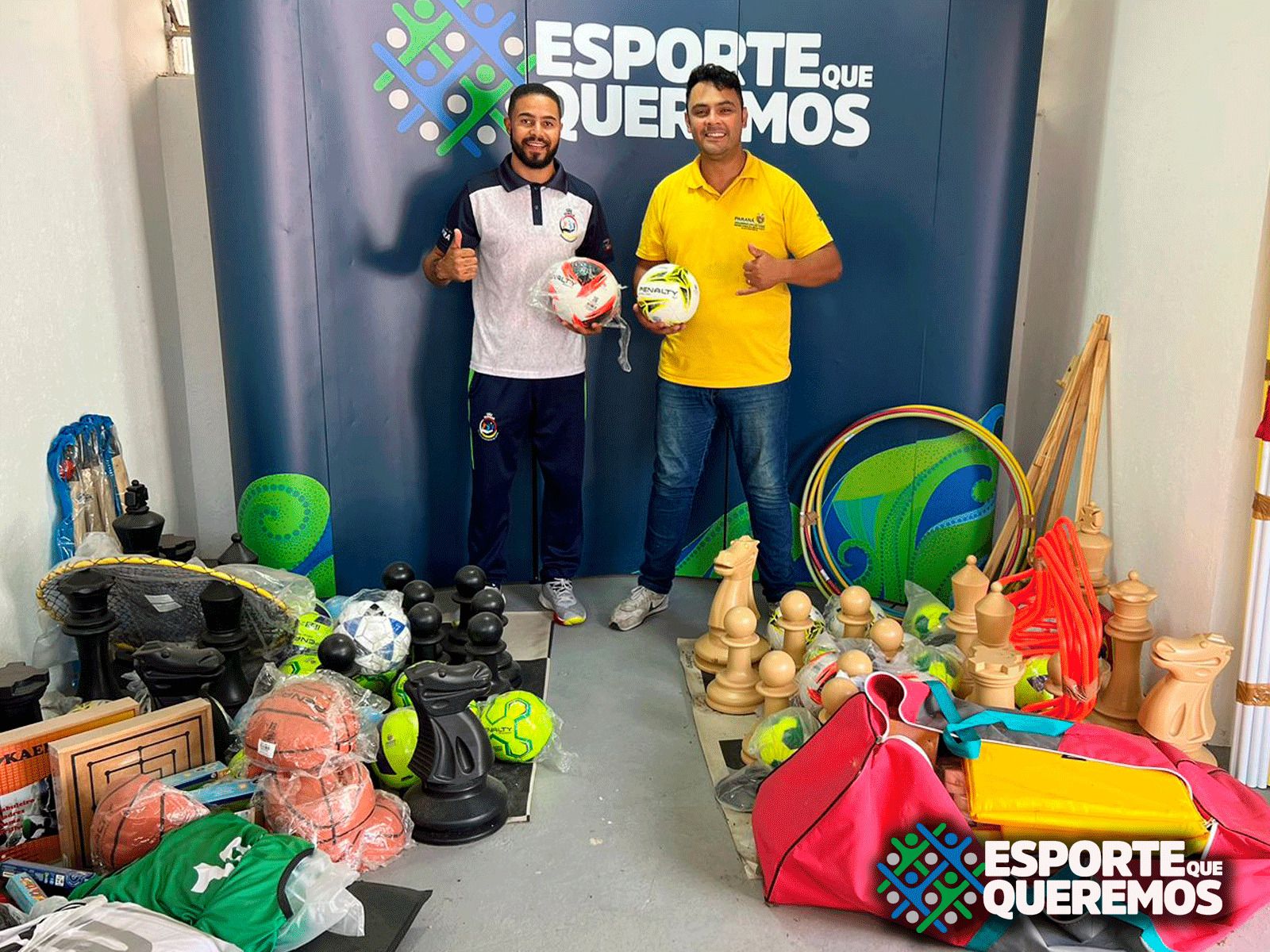 JAPIRA + 1 KIT ESPORTIVO PARA INCENTIVO DAS ATIVIDADES DESENVOLVIDAS NA SECRETARIA DE ESPORTE.
