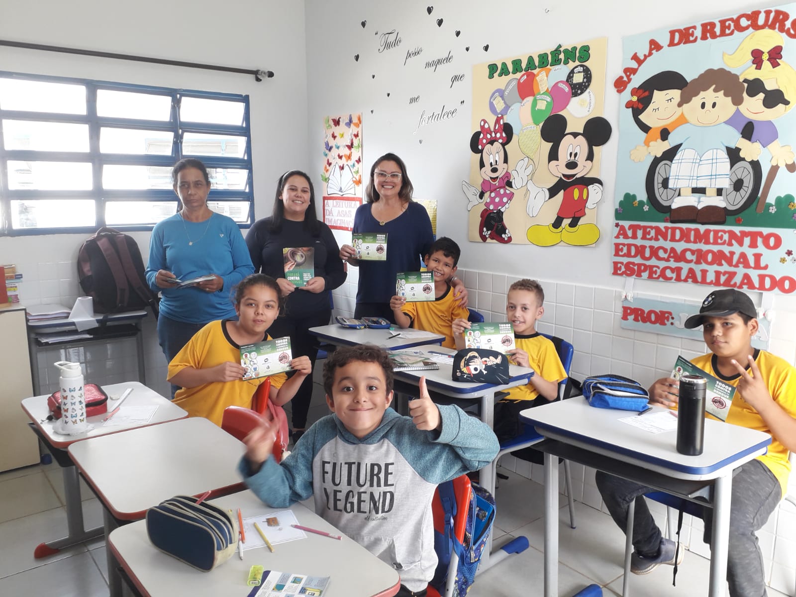 SAÚDE NA ESCOLA: AÇÕES CONTRA A DENGUE