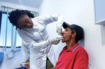 Recebemos a equipe de odontologia para atender a demanda do município
