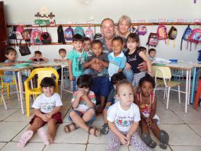 PREFEITO GERALDO E PRIMEIRA DAMA DAYSE VISITAM CEMEI