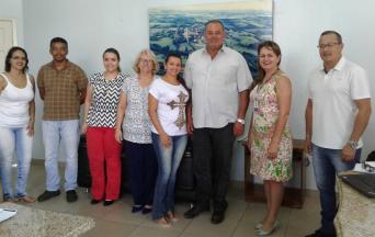RECEBEMOS HOJE A VISITA DA GERENTE COMERCIAL DO SENAI