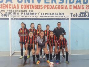 As equipes masculino e feminino do projeto futsal 10  do município de Japira,  participaram no último sábado dia 10/03 do 1° Festival Integração de Futsal em Wenc. Bráz