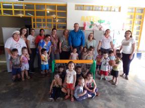 CMEI DE JAPIRA RECEBE MÓVEIS, BRINQUEDOS E MATERIAIS PEDAGÓGICOS
