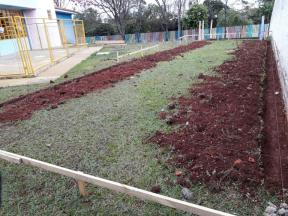 Iniciada as obras de ampliação de 02 salas de aulas no CMEI de Japira.