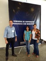   Seminário de cooperação com municípios tendo como objetivo principal a prova paraná.
