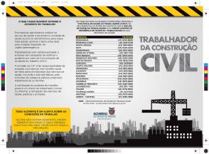 abril verde 2019 semana de conscientização dos acidentes de trabalho nas indústrias da construção civil e dos trabalhadores autônomos da construção civil .