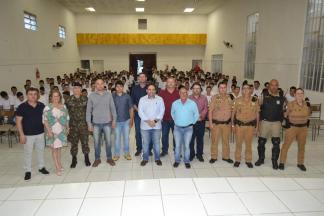 Nesta terça-feira (13/08), houve a Cerimônia de Entrega de Certificados de Dispensa de Incorporação aos jovens de Japira e Ibaiti.