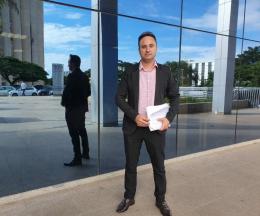 PREFEITO ANGELO FAZ AUDIÊNCIA NO FNDE EM BRASÍLIA PARA VIABILIZAR OBRAS DO MUNICÍPIO.