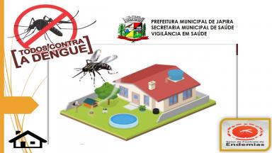 A Secretaria municipal de Saúde através do setor de controle de endemia busca maneiras de orientar a população no cuidado de combate ao mosquito transmissor da Dengue, Zika, Chikungunya e Febre Amarela deve ser redobrado.
