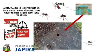 ATENÇÃO COM A VOLTA DAS CHUVAS, ESTAMOS EM SITUÇÃO DE ALERTA RISCO DE PROLIFERAÇÃO.
