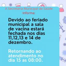 Informativo campanha nacional de vacinação contra a COVID-19.