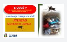 ATENÇÃO POPULAÇÃO JAPIRENSE ALERTA MÁXIMA, CASO POSITIVO DE DENGUE!!!!