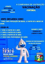 A campanha de vacinação continua.