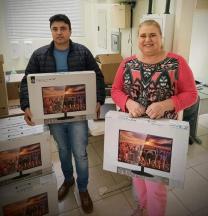 NOVOS EQUIPAMENTOS DE INFORMÁTICA PARA A SAÚDE.