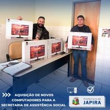 AQUISIÇÃO DE NOVOS COMPUTADORES PARA A SECRETARIA MUNICIPAL DE ASSISTÊNCIA SOCIAL