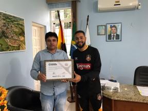 MUNICÍPIO DE JAPIRA RECEBE CERTIFICADO DE SELO PRATA.