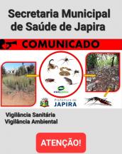 À Prefeitura de Japira e a Secretaria municipal de Saúde através da Vigilância Sanitária e Vigilância Ambiental vem informa, a todos os proprietários de terrenos baldios, que se encontra abandonado