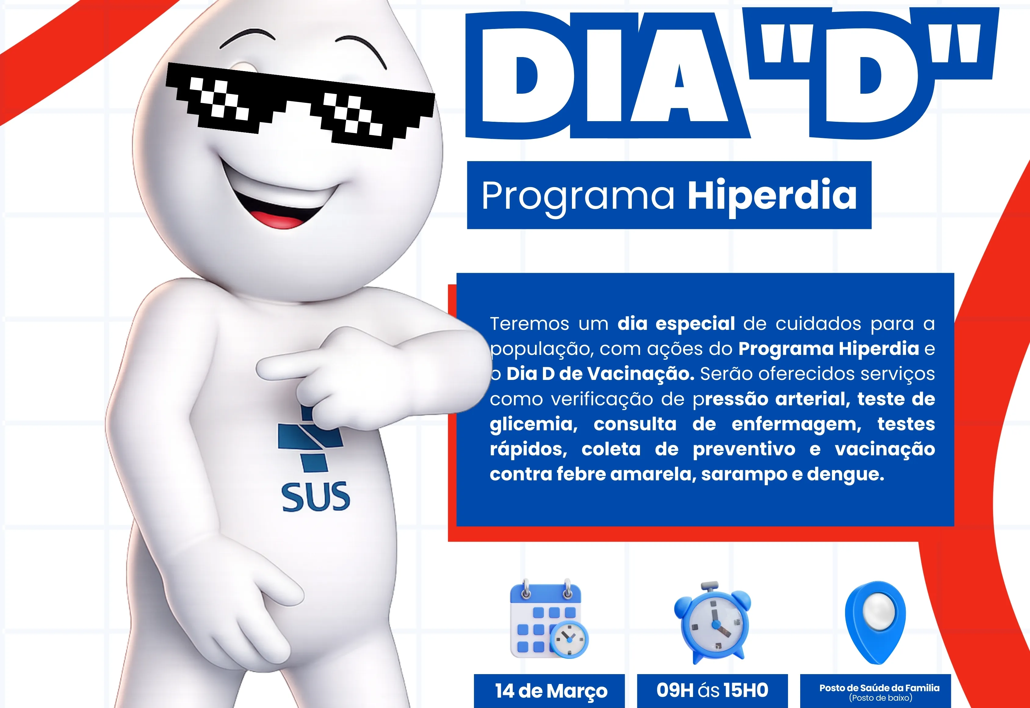 Sabadão da Saúde: um dia para cuidar de você