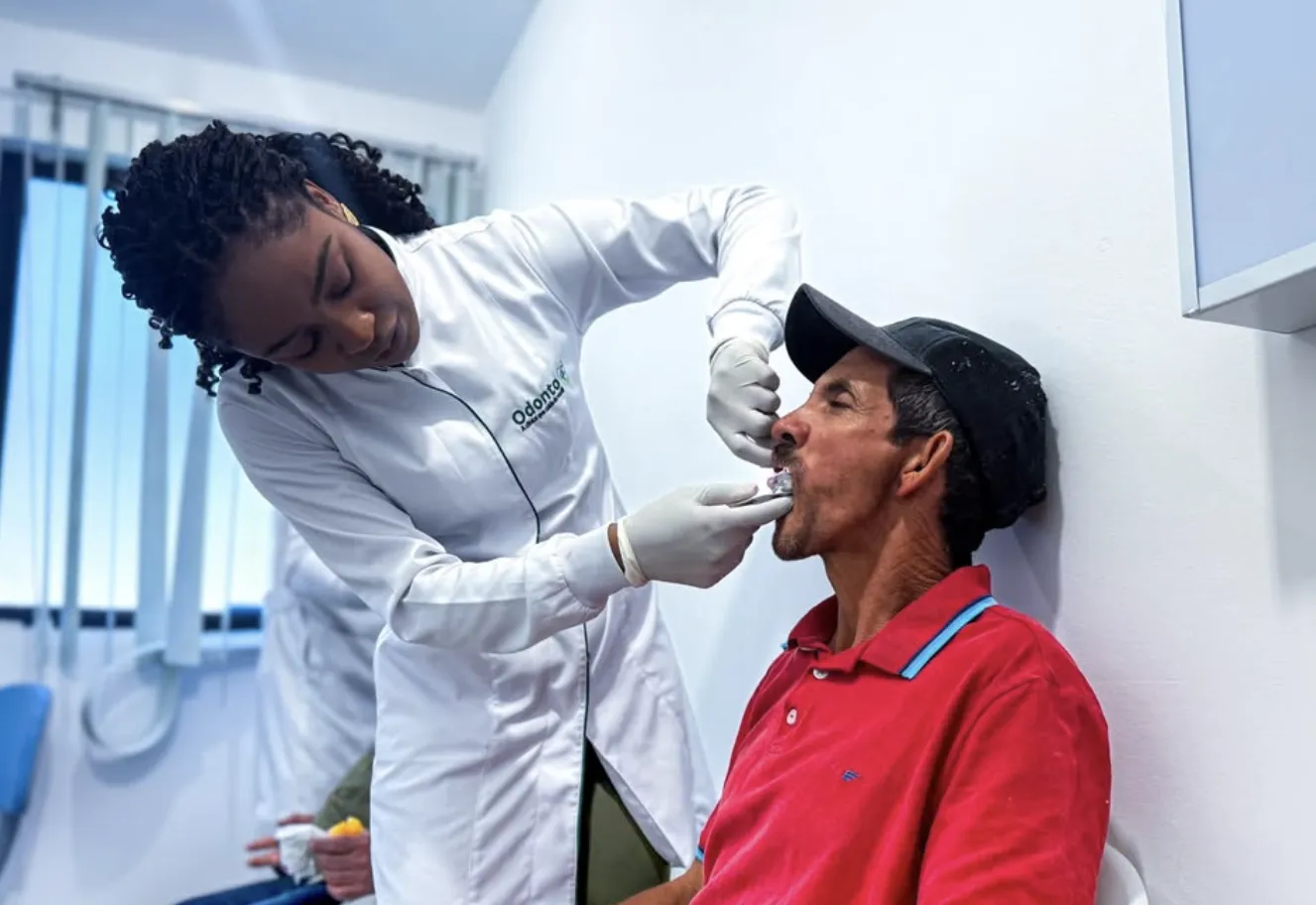 Recebemos a equipe de odontologia para atender a demanda do município